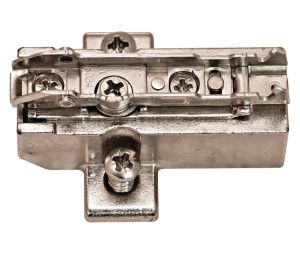 Hafele 348.39.509 Wing Baseplate, Grass Tiomos, 2-Point Fixing with Euro Screws, 21 mm Distance