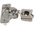 Hafele 348.90.020 Concealed Face Frame Hinge, Grass Tec Wrap Around, Model 02791A-15, 108° Opening Angle, Soft-Close, 1/4" Overlay, Press-fit