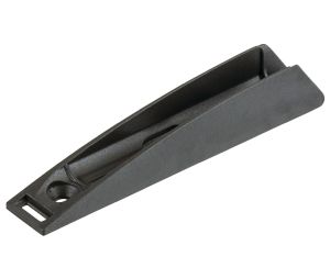 Hafele 356.12.323 Mounting Plate, K Push Tech Concealed, Long, Anthracite