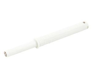 Hafele 356.12.706 Latch, K Push Tech Concealed, Long, Strong, with Magnet, White