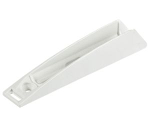 Hafele 356.12.723 Mounting Plate, K Push Tech Concealed, Long, White