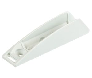 Hafele 356.12.725 Mounting Plate, K Push Tech Concealed, Short, White