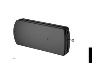 Hafele 365.48.312 Flap Stay, Microwinch, Model C, 100 N, Black, Set