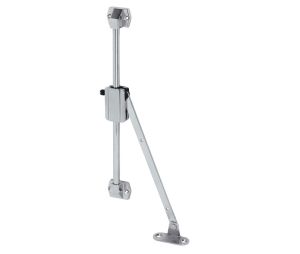 Hafele 365.55.605 Flap Stay, Star Stop with Brake, without Magnet, min. 13" Inside cabinet height, Right Hand