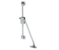 Hafele 365.55.605 Flap Stay, Star Stop with Brake, without Magnet, min. 13" Inside cabinet height, Right Hand