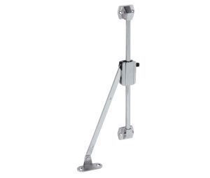Hafele 365.55.655 Flap Stay, Star Stop with Brake, without Magnet, min. 18" Inside cabinet height, Left Hand
