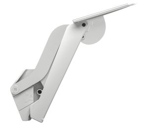 Hafele 372.27.703 Swing-Up Fitting, Häfele Free Space 1.11, for standard application doors with handle, Model E, White, Set