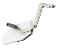 Hafele 372.34.600 Front Lift-Up Fitting, Free Swing, for One-Piece Flaps Made of Wood, Glass or with Aluminum Frame, Model S1sw, 370-500 mm (14-9/16" - 19-11/16") Cabinet Height, 1.8-4.0 kg (4.0 - 8.8 lbs) Flap Weight, Set