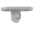 Hafele 372.39.014 Bracket for Door, Free Flap H 1.5, Mounts on Both Sides, Plastic, Gray