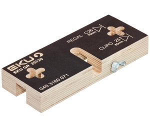 Hafele 401.80.001 Worktop jig, for Hawa Clipo 26 GR Auminum Frame Door, Multiplex