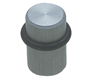 Hafele 405.46.910 Knob, 3/8" Diameter, 5/8" Height, Aluminum, Silver Colored/Anodized, Box of 2 Pieces