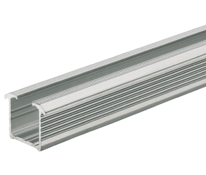 Hafele 405.87.042 Single Top Track, Hawa Clipo, For Glue Fixing, 8 2 7/16" Length, Aluminum, Blank