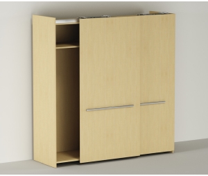 Hafele 406.02.613 Additional Tracks with Screw Holes, for Hawa Frontino 40, 70 7/8" Length, 77 lbs Weight Capacity, 1 Set