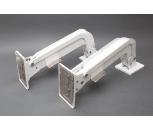 Hafele 409.43.712 Lateral Door System, LIN-X800, 94 1/2" Height, Aluminum/Steel, White, 1 Set