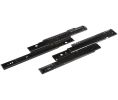 Hafele 422.17.363 Slide, Accuride 4034, Progressive, CB4034-14D Model, 14" Installed Length, Steel, Black, 1 Pair