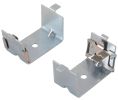 Hafele 422.59.000 Pilaster Mounting Kit, for Accuride 3832, 4180-0266-XE Model, Steel, Zinc, 1 Pair