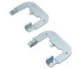 Hafele 422.59.001 Optional Face Frame Bracket, for Accuride 3832 and 3834 Slides, Front Bracket Only, Steel, Zinc