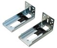 Hafele 422.59.002 Optional Face Frame Bracket, for Accuride 3832 and 3834 Slides, Rear Bracket Only, Steel, Zinc