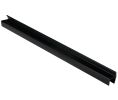 Hafele 422.75.300 Easy Slide Rail, for Hanging File System, For 13 mm (1/2") Material Thickness, Plastic, Black