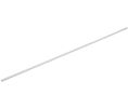 Hafele 422.75.700 Easy Slide Rail, for Hanging File System, For 13 mm (1/2") Material Thickness, Plastic, White