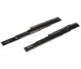 Hafele 422.93.350 Slide, Accuride 7434, CB7434-20D Model, Progressive, (16 7/8") 428 mm Length, Steel, Black, 1 Pair