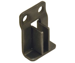 Hafele 424.31.300 Flush Mount Bracket, for Hanging File System, Screw Mounted, Steel, Black Oxide