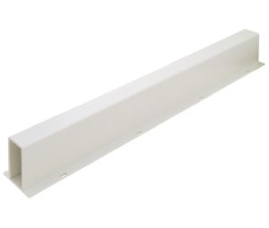 Hafele 431.01.420 Center Partition Support, 20 1/8", Plastic, Cream, 1 Set