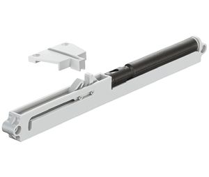 Hafele 432.13.511 Damper, for Grass Zargen Drawer Box, Plastic, Gray