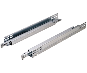 Hafele 433.17.739 Salice, A7955 Futura 19 Slide, Full Extension, 381 mm (15") Drawer Box Length, Steel, Zinc, 1 Pair