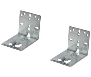 Hafele 433.19.051 Rear Mounting Bracket, for Grass Dynapro/Elite Plus Concealed Undermount Slides, Standard, Steel, Zinc