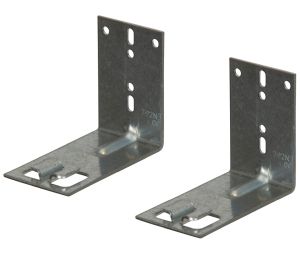 Hafele 433.19.057 Rear Mounting Bracket, for Grass Dynapro/Elite Plus Concealed Undermount Slides, Narrow, Steel, Zinc