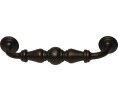 Hafele 491.50.160 Pull, Capital, 3" CTC, Iron, Oil-Rubbed Bronze