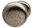 Hafele 491.54.090 Knob, Capital, Ø1", Iron, Pewter
