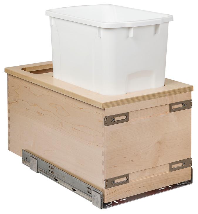 Hafele 503.79.810 Single Waste Bin, Century Cascade Series, Bottom ...