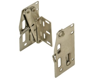 Hafele 545.29.992 Hinge Set, for Cut-to-Size Tip-Out Tray, Steel