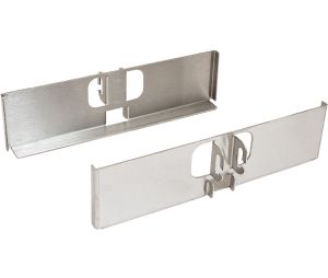 Hafele 545.96.006 Dispensa Fineline™ Pantry Bracket, 13" (330 mm) Width, 304 Stainless Steel, Brushed, Set