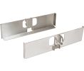 Hafele 545.96.006 Dispensa Fineline™ Pantry Bracket, 13" (330 mm) Width, 304 Stainless Steel, Brushed, Set