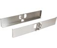 Hafele 545.96.007 Dispensa Fineline™ Pantry Bracket, 14" (356 mm) Width, 304 Stainless Steel, Brushed, Set
