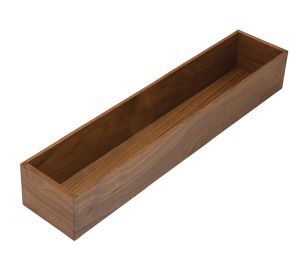 Hafele 545.96.780 Dispensa Fineline™ Pantry Box, 4" Width, Walnut