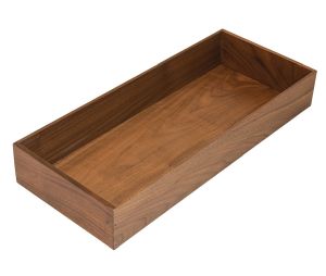 Hafele 545.96.783 Dispensa Fineline™ Pantry Box, 8" Width, Walnut