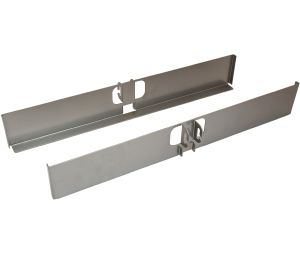 Hafele 545.96.810 Dispensa Fineline™ Pantry Bracket, 19" (483 mm) Width, Steel, Champagne, Set