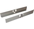Hafele 545.96.810 Dispensa Fineline™ Pantry Bracket, 19" (483 mm) Width, Steel, Champagne, Set