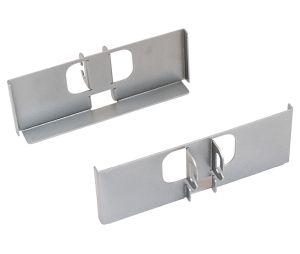 Hafele 545.96.903 Dispensa Fineline™ Pantry Bracket, 8" (203 mm) Width, Steel, Silver, Set