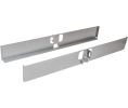 Hafele 545.96.911 Dispensa Fineline™ Pantry Bracket, 20" (508 mm) Width, Steel, Silver, Set