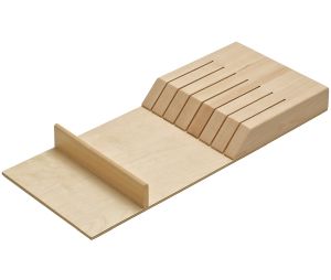 Hafele 546.31.881 Knife Block, For Smartcab® Pull-Out, North American Maple/Birch