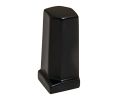 Hafele 547.52.199 Post For Shoe Fence, Tag Synergy Elite Collection, Corner Post, Aluminum, Oil-Rubbed Bronze, Bag of 4 Sets