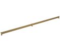 Hafele 547.52.921 Shoe Fence, Tag Synergy Elite Collection, For Shelving, 11" Length, Aluminum, Matt Gold, Set