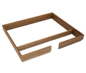 Hafele 550.13.771 Required Tray Frame, For Lavido Trays, Fineline™, Walnut