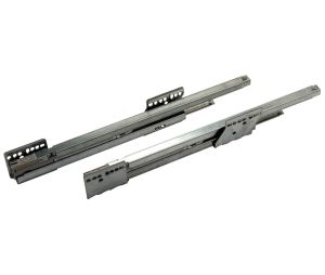 Hafele 551.80.937 Cabinet Member, Nova Pro Scala Soft-Close, (14") 350 mm Drawer Length, Steel, Gray, 1 Pair