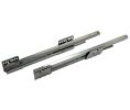 Hafele 551.80.957 Cabinet Member, Nova Pro Scala Soft-Close, (22") 550 mm Drawer Length, Steel, Gray, 1 Pair
